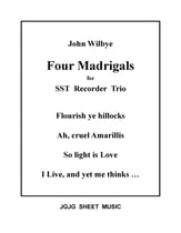 Four Wilbye Madrigals P.O.D. cover